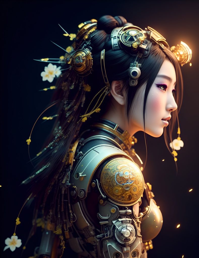 Default side profile Robot Acidpunk Japanese cyborg geisha full facia 2 df9a2423 6b7d 4fff a406 c9283adfe5fb 1