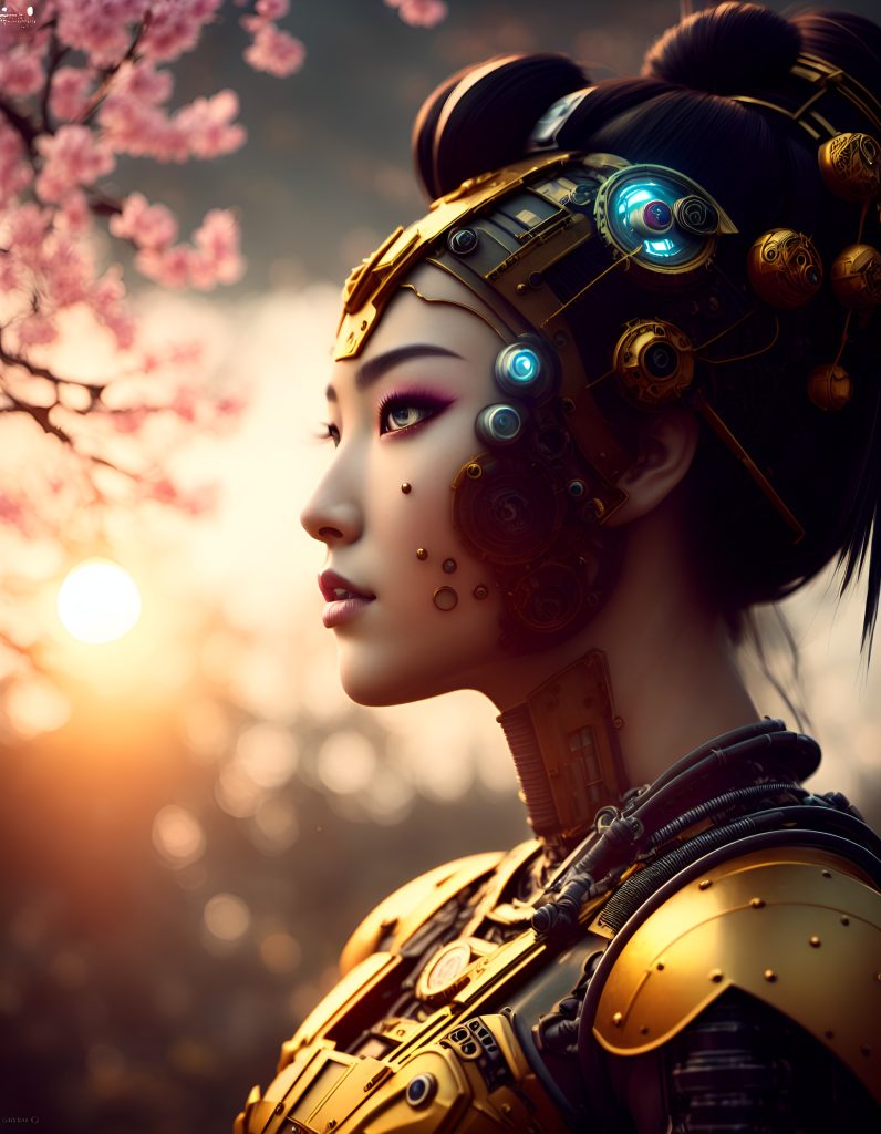 Default side profile Robot Acidpunk Japanese cyborg geisha golden hou 0 d68e0aa3 d8a1 49b7 84b8 72150e79fe10 1
