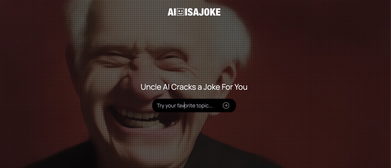 Laughing Out Loud with AIisajoke: The AI-Powered Joke Site