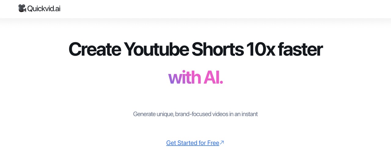 Revolutionize Your Video Content with the AI Tool: Youtube Shorts 10x Faster