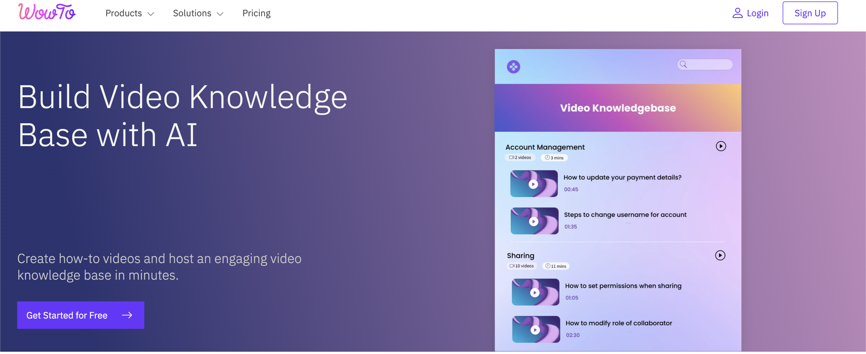 Become a Video Creation Pro with WowTo.ai: The Revolutionary Platform for Instructional Videos and Knowledge Bases.