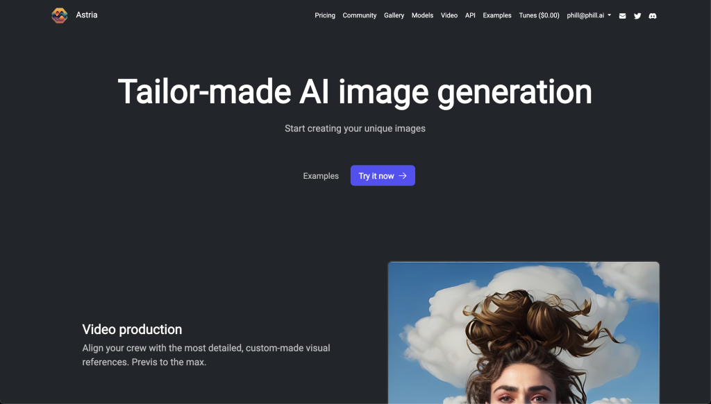 Create Stunning Visuals with Astria.ai's Customized AI Image Generation ...