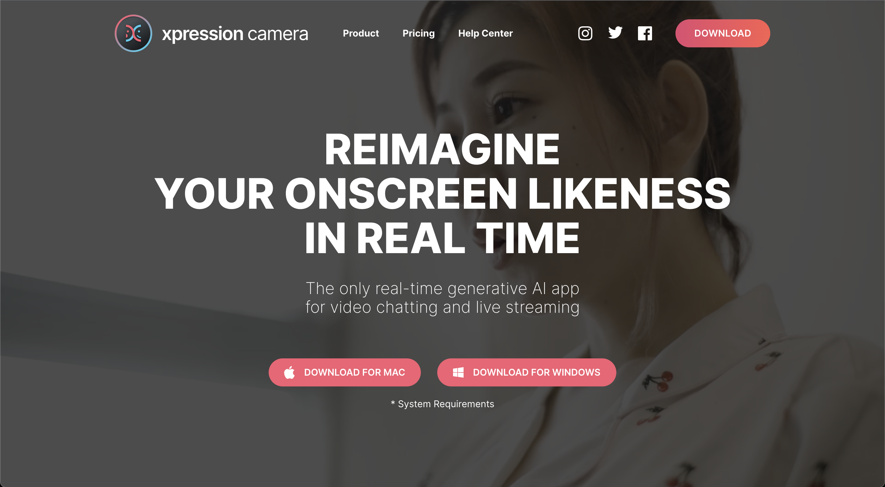 Transform Your Face in Real-Time with Xpression Camera – the Ultimate Tool for Video Chatting and Content Creation!