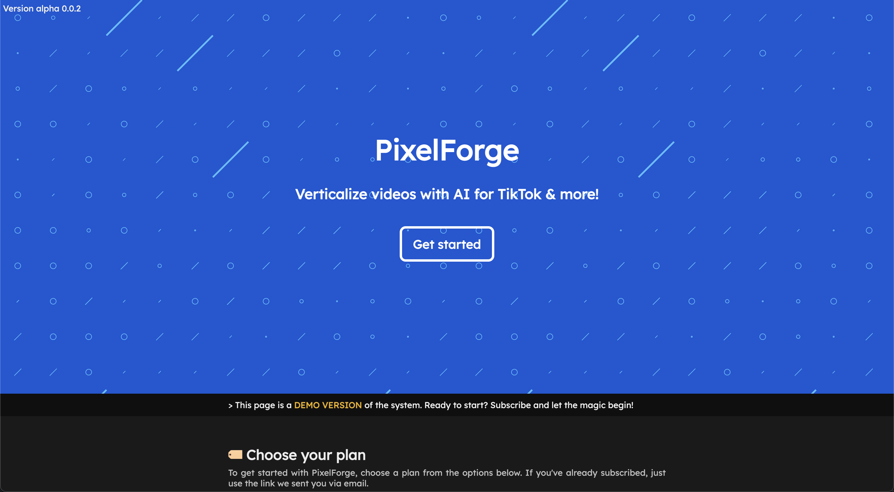 Easily Verticalize your YouTube videos for TikTok with PixelForge.art