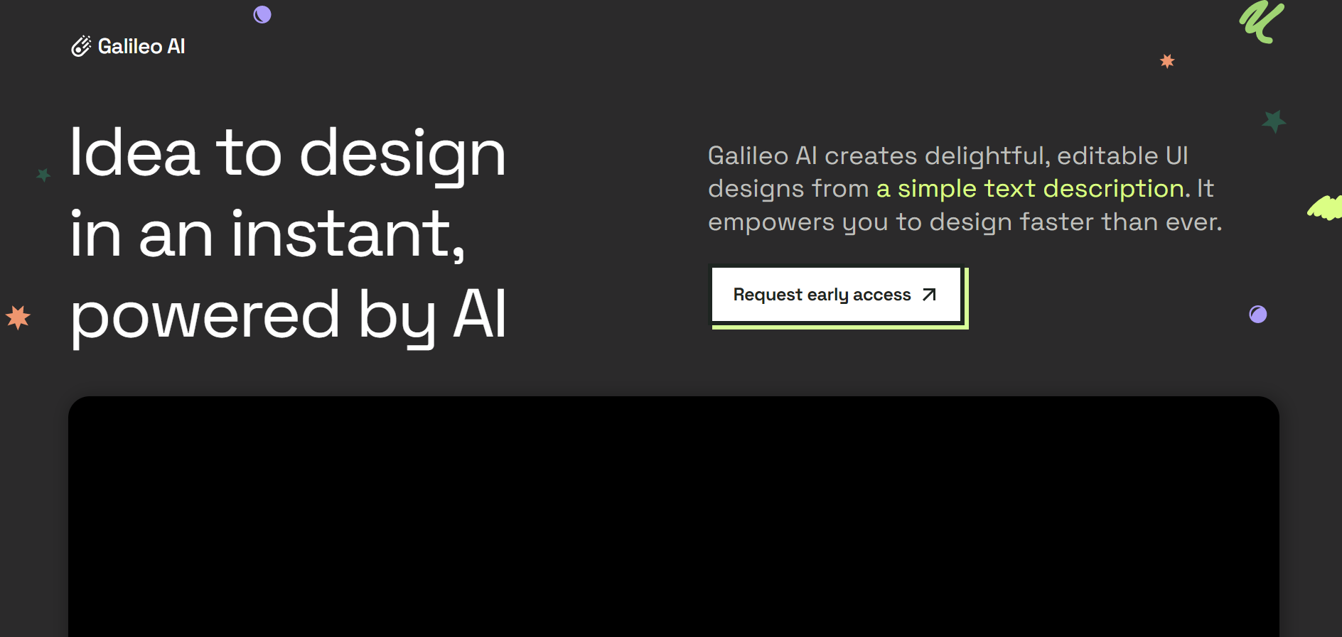 Design like a pro in seconds with Galileo AI – the ultimate UI design tool!
