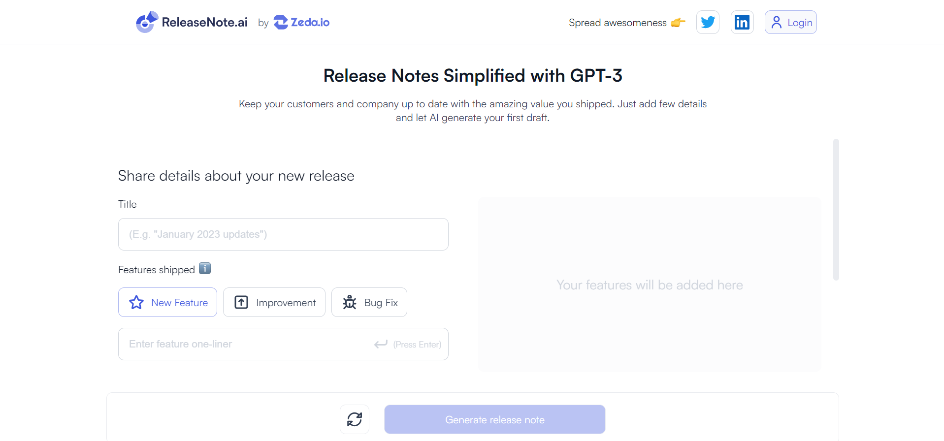 Get Ready to Simplify Your Release Notes with the Magic of  Releasenote.ai!