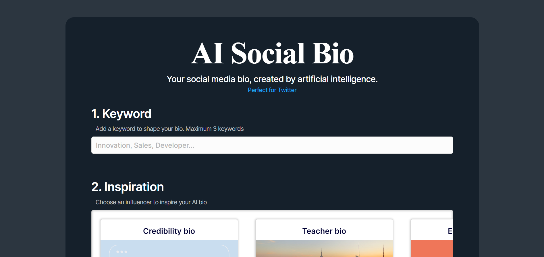 Unleash Your Social Media Potential with Aisocialbio.com – The Ultimate AI-Powered Bio Generator!