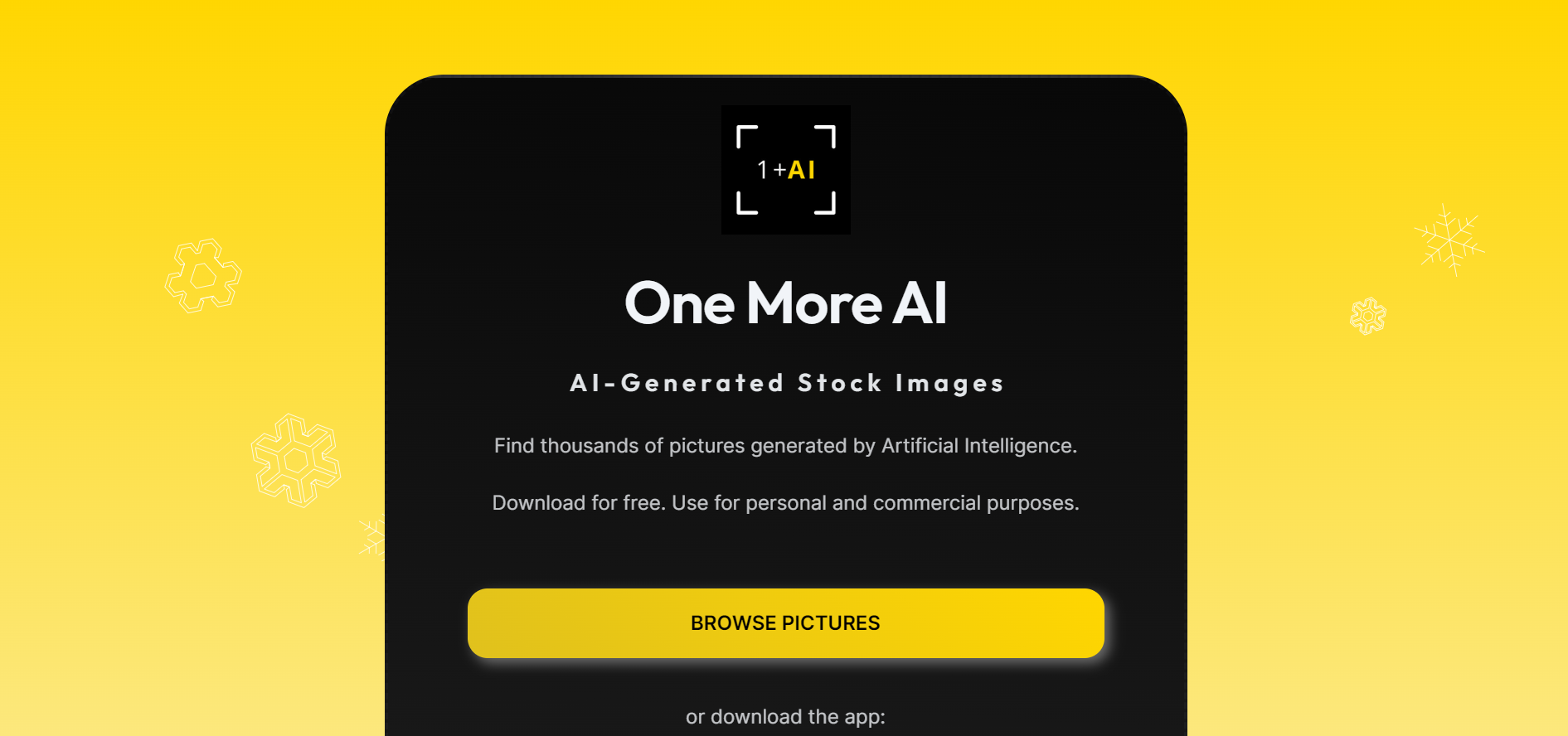 OneMoreAI.com:  AI-Generated Stock Images for Your Next Project!