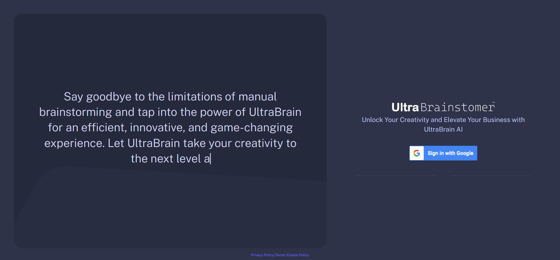 Unleash Your Creativity with Ultrabrainstormer.com: The Ultimate AI-Powered Brainstorming Tool!