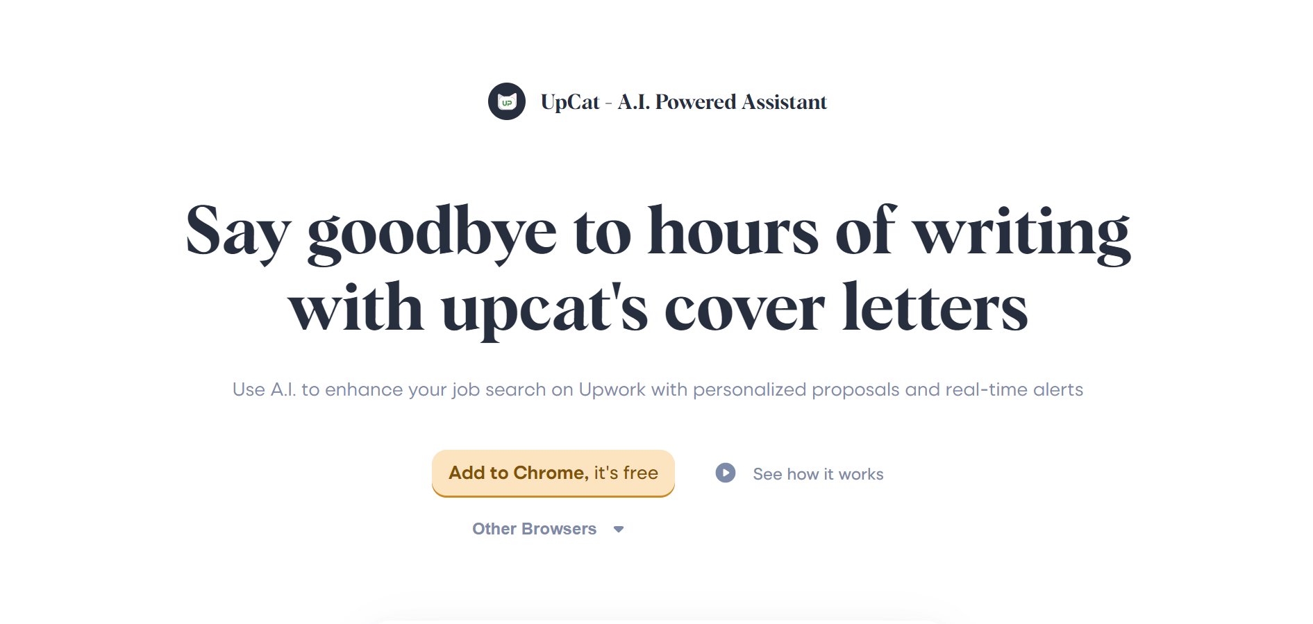 Get Hired Faster with Upcat.app: The Ultimate AI-Powered Job Search Tool for Upwork!