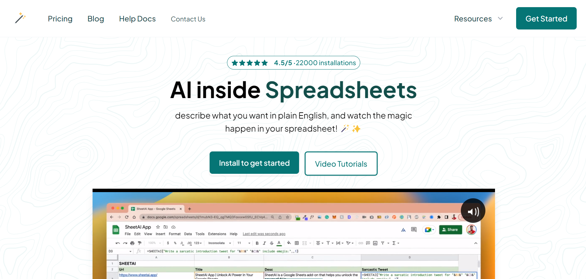 Transform Your Text Instructions into Google Sheets Formulas in Seconds with Sheetai.app!