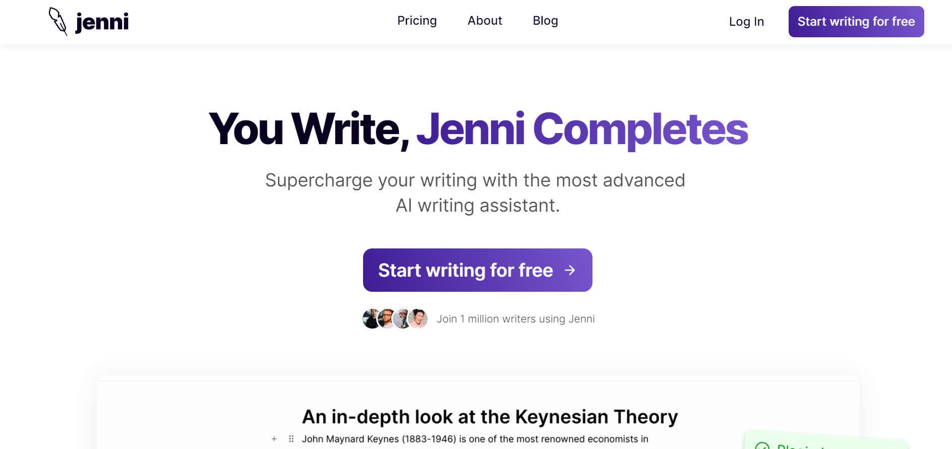 Unleash Your Writing Potential with Jenni.ai: The Ultimate AI Writing Assistant!