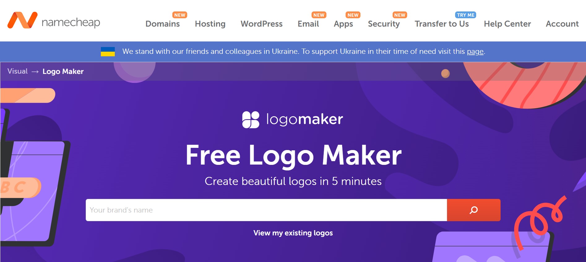 Get Your Business Logo in Seconds with Namecheap.com’s Free Logo Maker Tool