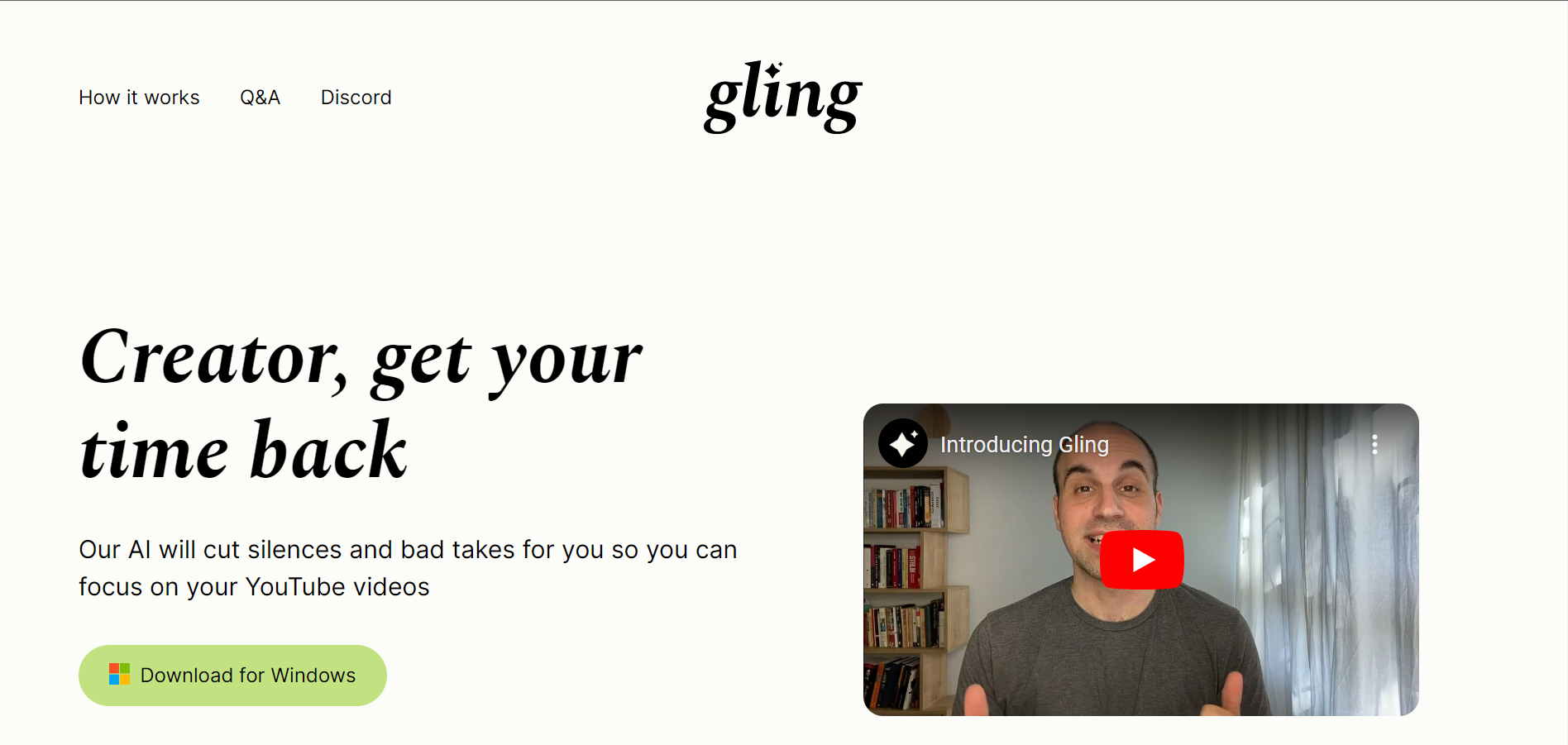 Save Time and Effort with Gling.ai’s Automated Video Editing Technology!
