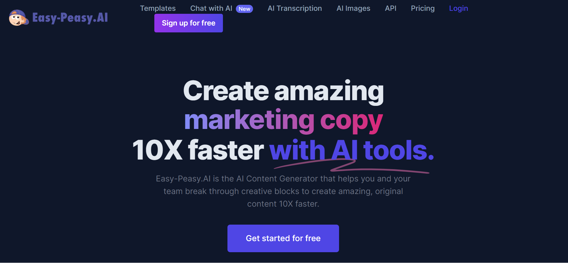 Easy-Peasy.AI: The Secret to Effortlessly Creating High-Quality Content with AI Tools