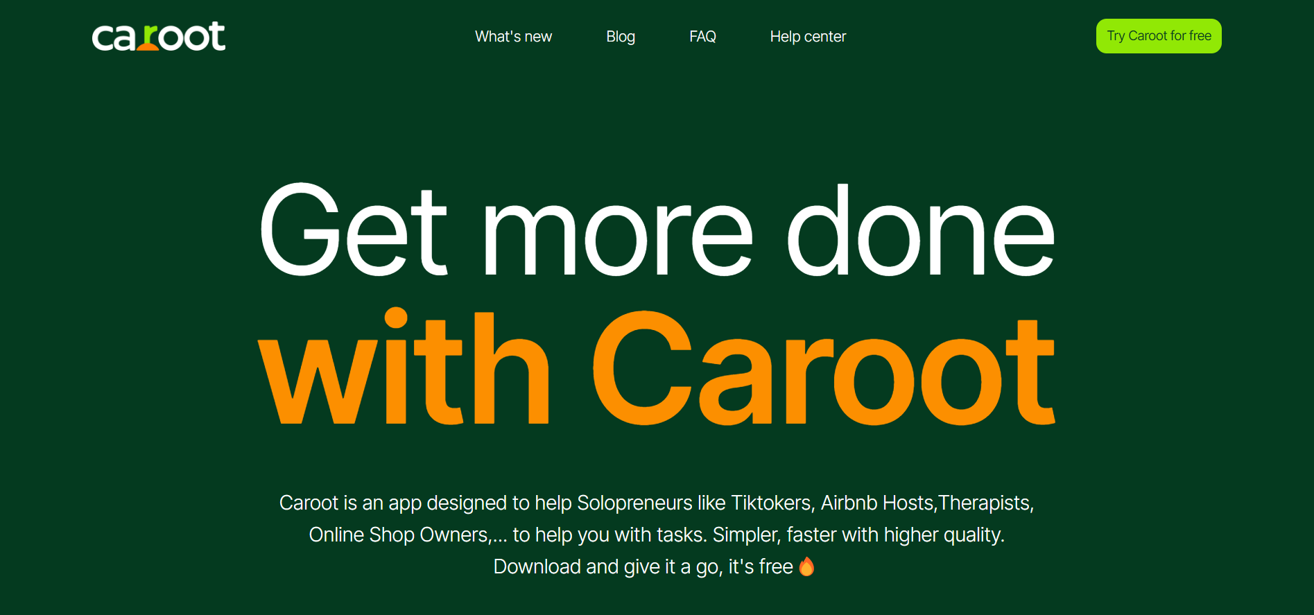 Maximize Your Efficiency with Caroot.app: The Ultimate Productivity Tool!