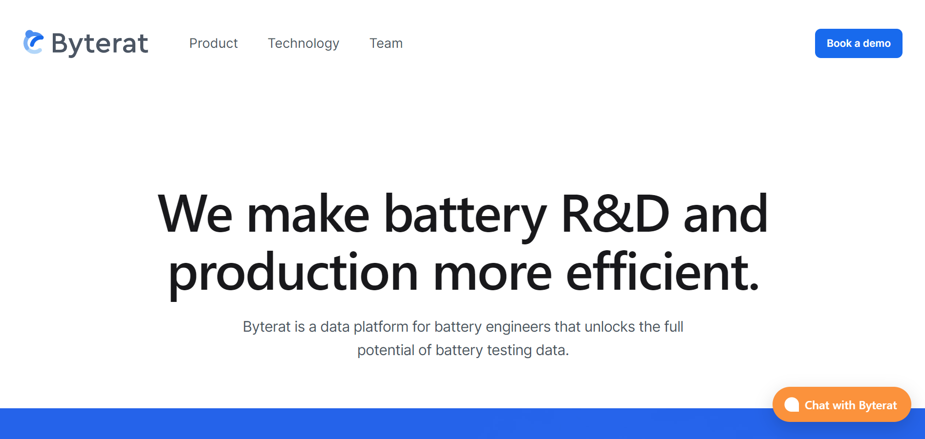 Say goodbye to inefficient battery R&D with ByteRat.io