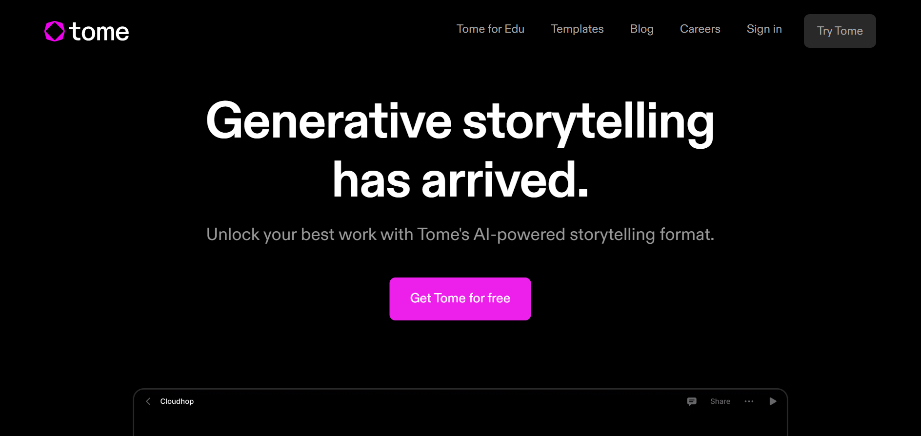 Revolutionize Your Writing with AI Storytelling Tool Tome.app