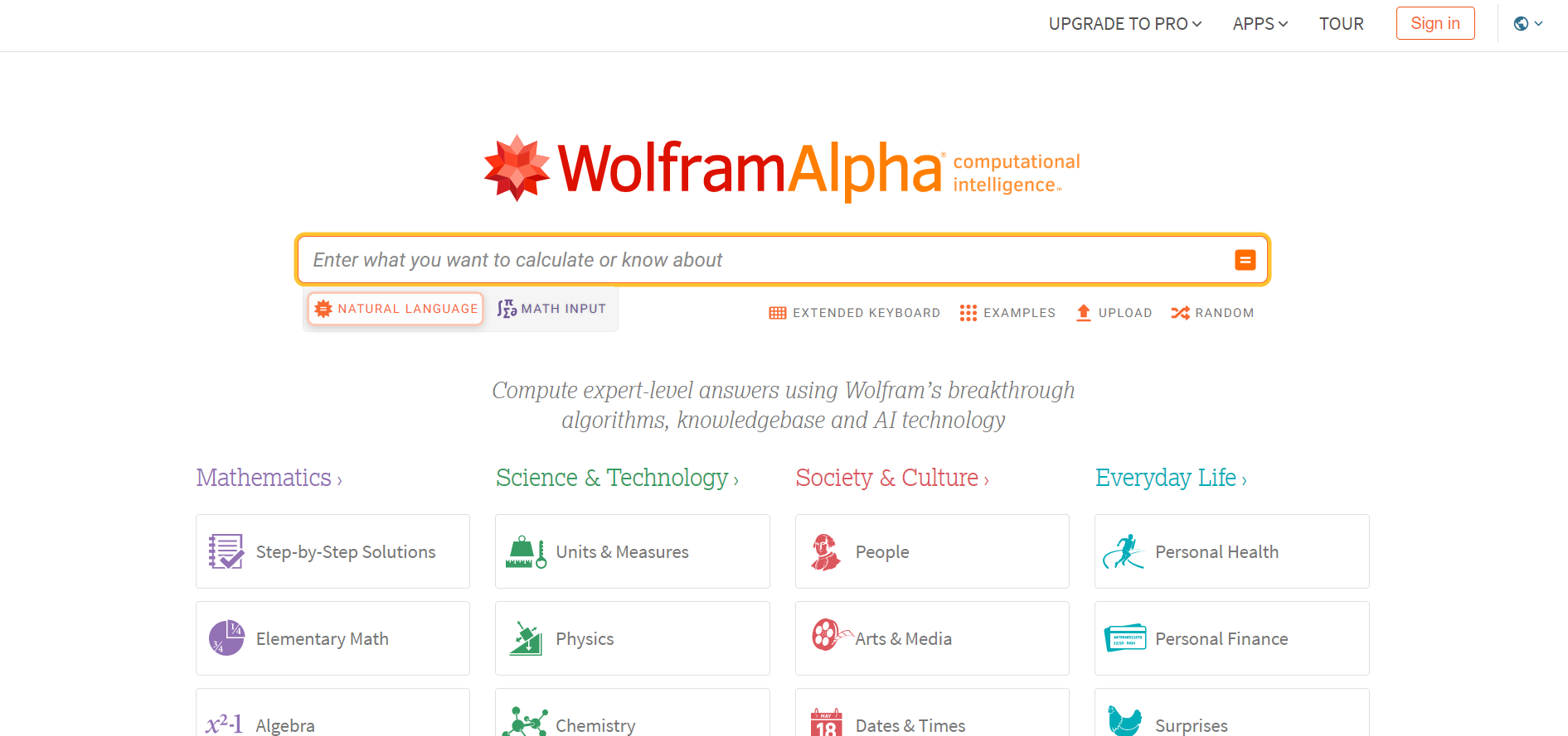 Unlock the Power of Expert-Level Knowledge with WolframAlpha.com