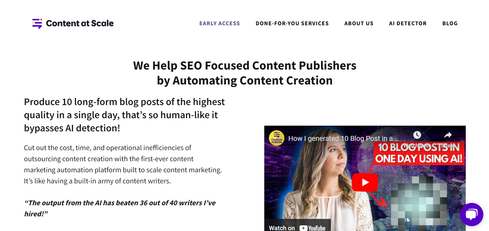 Create High-Quality SEO-Optimized Content at Scale with Contentatscale.ai – The Ultimate AI-Powered Content Creation Platform!