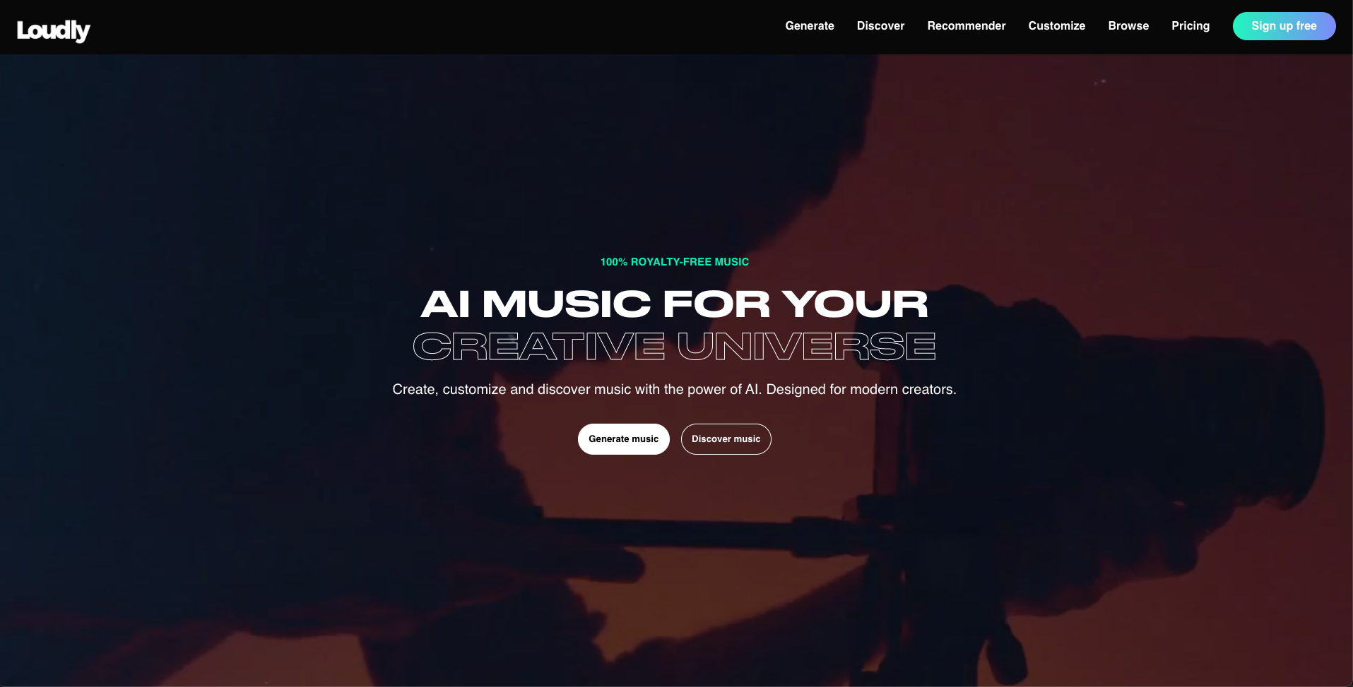 Amplify Your Creative Universe with AI-Generated Music